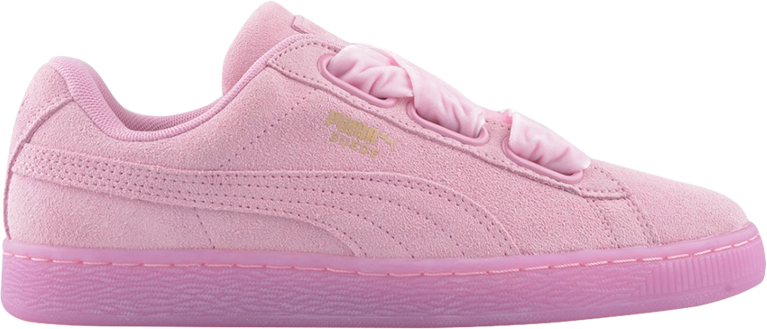 Buy Wmns Suede Heart Reset 'Prism Pink' - 363229 02 | GOAT