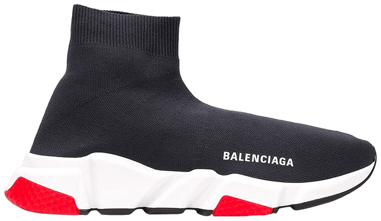 Wmns Balenciaga Speed Trainer Grey Red 2018