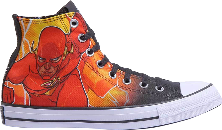 legering Uskyldig overgive Buy DC Comics x Chuck Taylor All Star High 'The Flash' - 161390C - Black |  GOAT