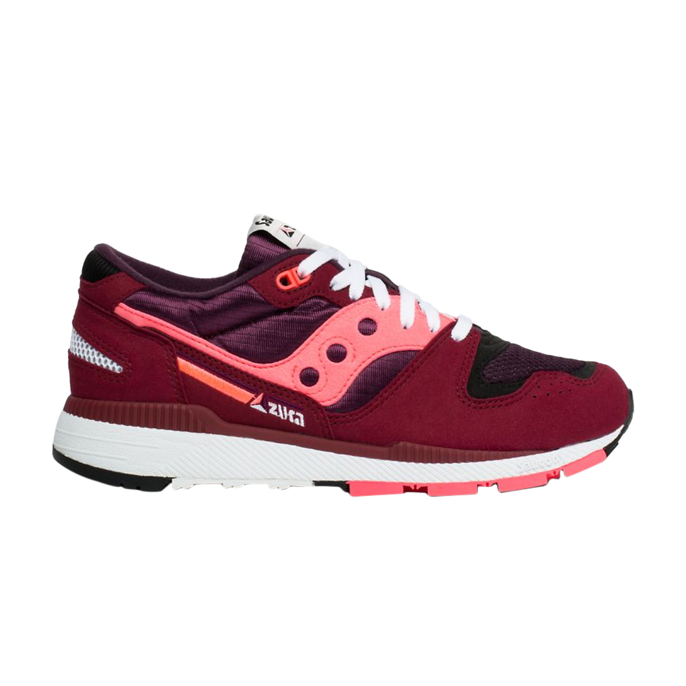 Pre-owned Saucony Wmns Azura 'bordeaux Rose' In Red