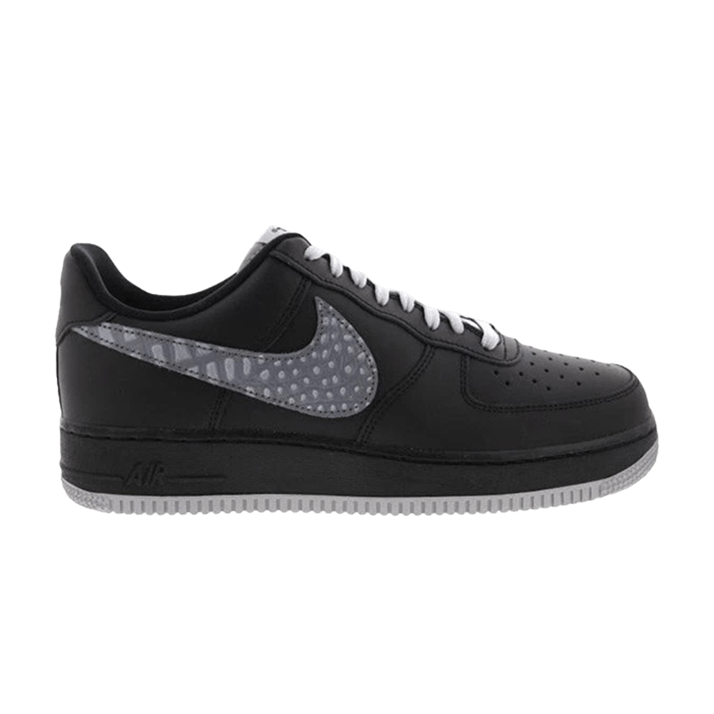 air force 1 black croc