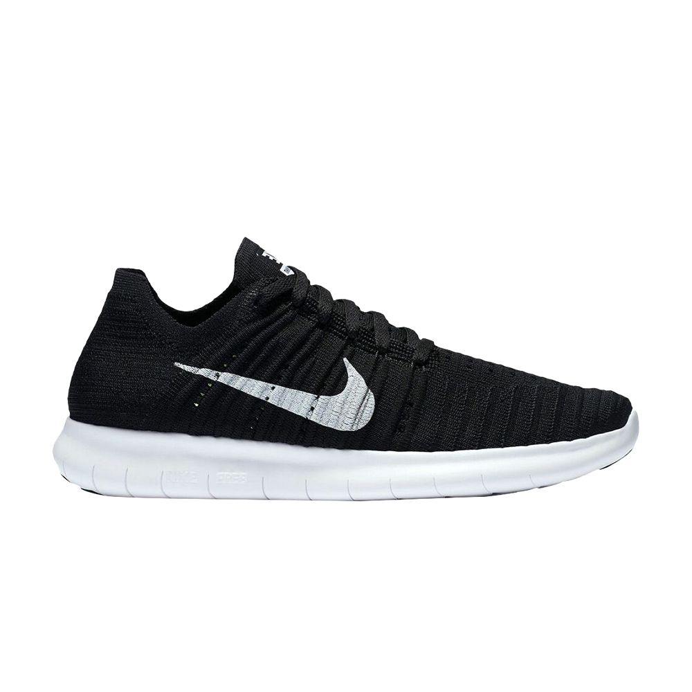 Nike Wmns Free RN Flyknit 'Black' | Women's Size 8
