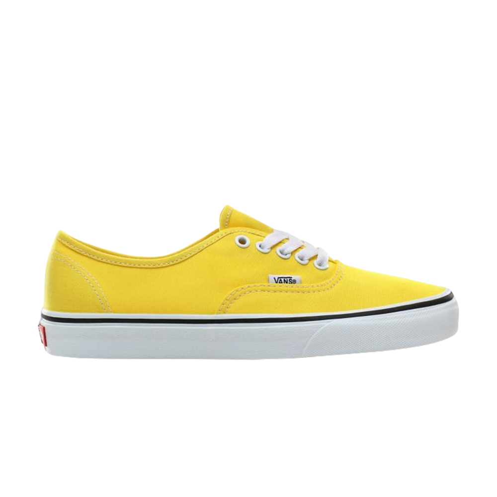Pre-owned Vans Authentic 'yellow'