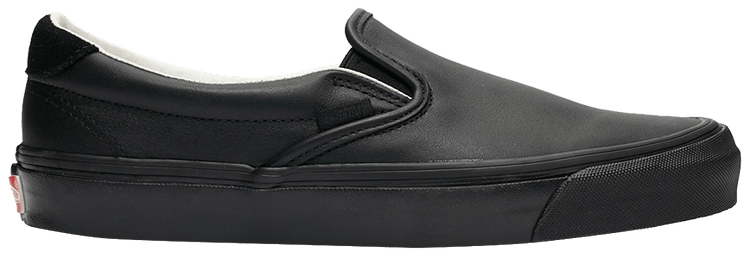 Vans OG Slip On 59 LX Leather Suede Black