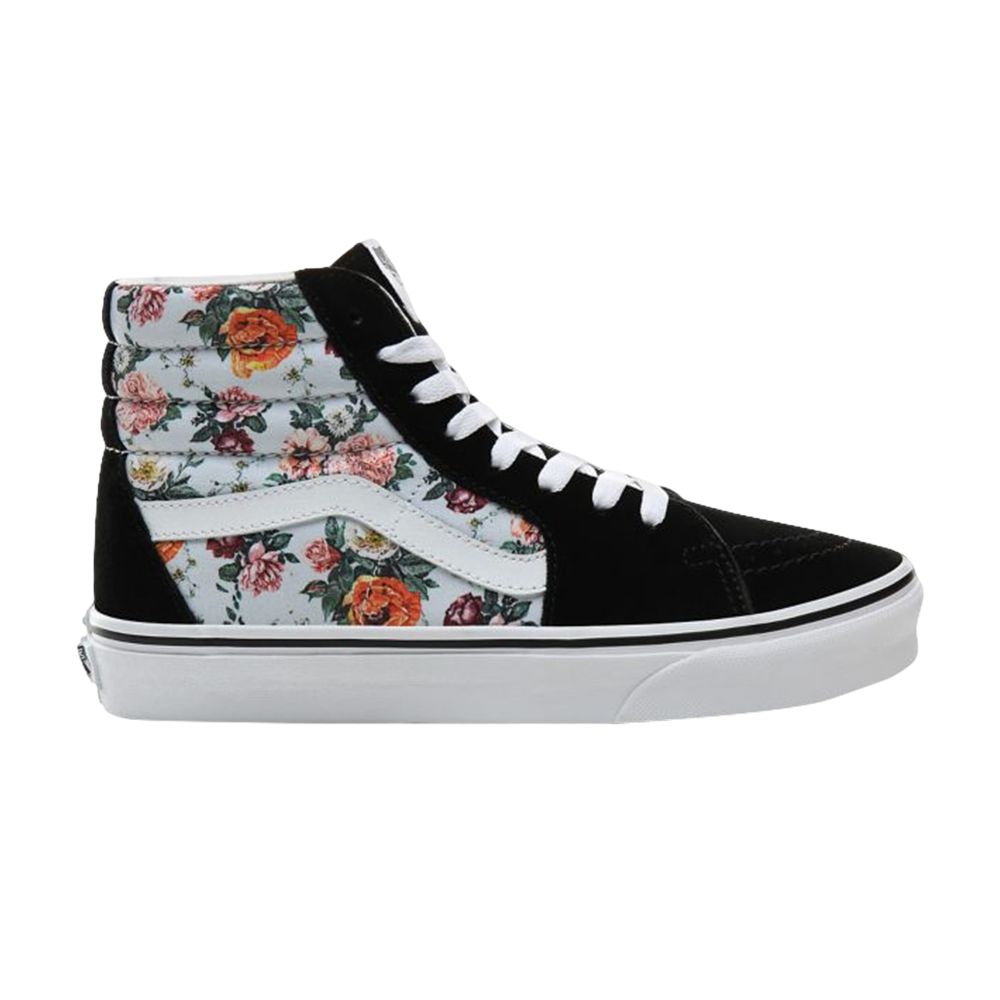 Pre-owned Vans Sk8-hi 'garden Floral' In Black
