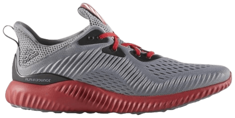 Adidas Alphabounce EM Grey Power Red