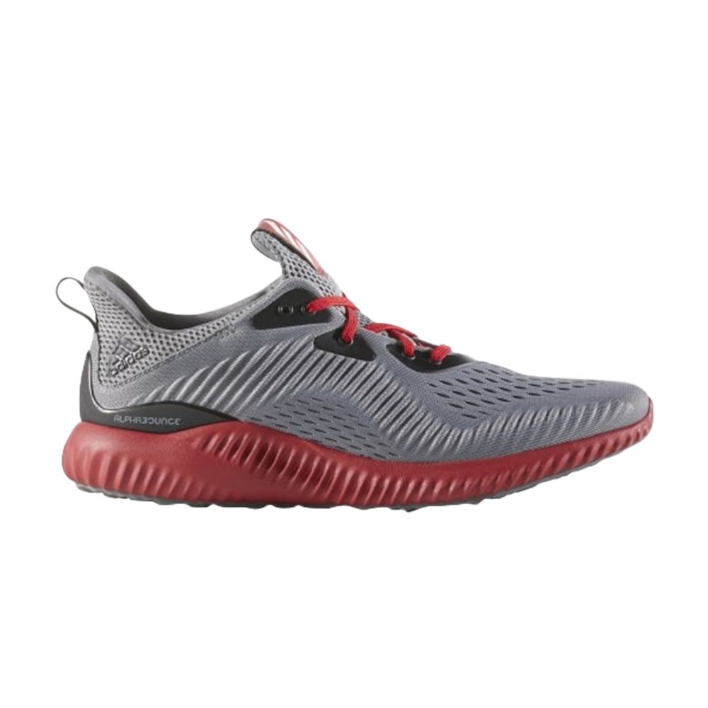 adidas Alphabounce EM 'Grey Power Red' | Men's Size 8.5 - AC8049