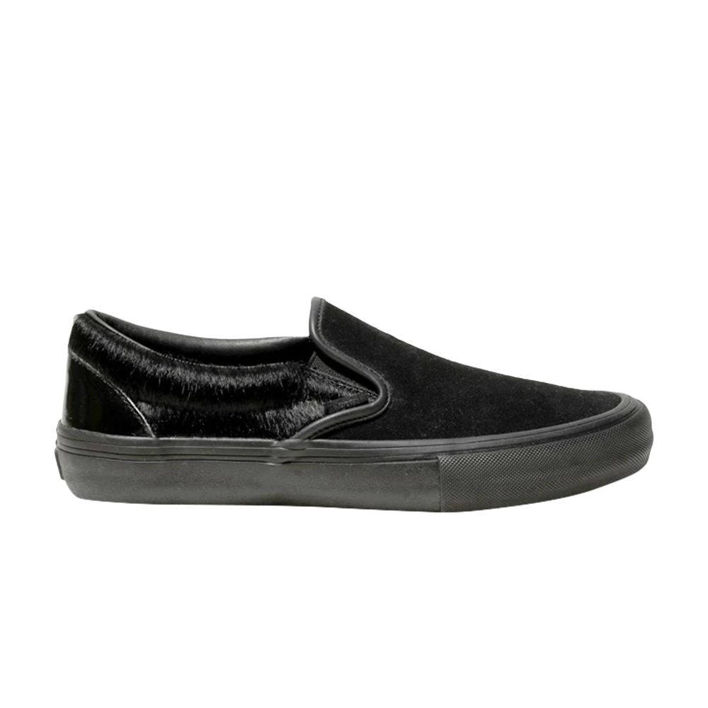 Pre-owned Vans Engineered Garments X Slip-on Lx 'black'