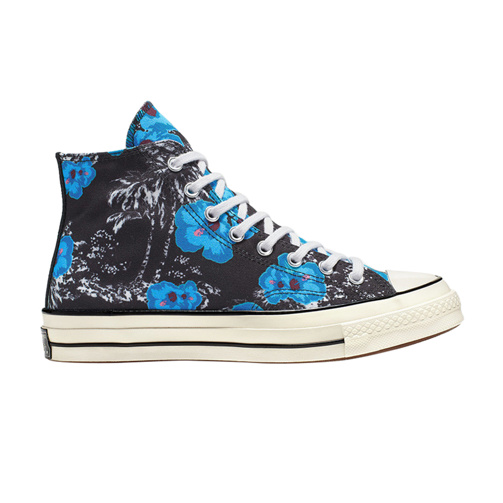 Pre-owned Converse Chuck 70 High 'paradise Floral' In Black