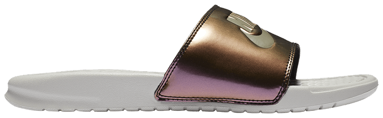 Nike Wmns Benassi JDI Light Bone Medium Olve