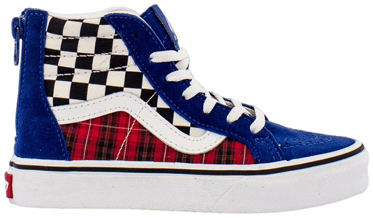 Buy Sk8-Hi Kids 'Plaid Checkerboard' - VN0A4BUXV3G | GOAT