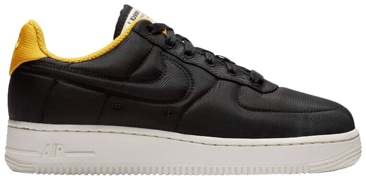 Black yellow air force 1 discount