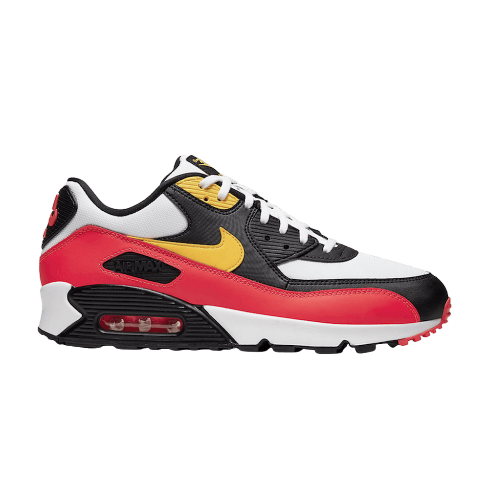 Nike Air Max 90 Essential 10 / Black Yellow Red
