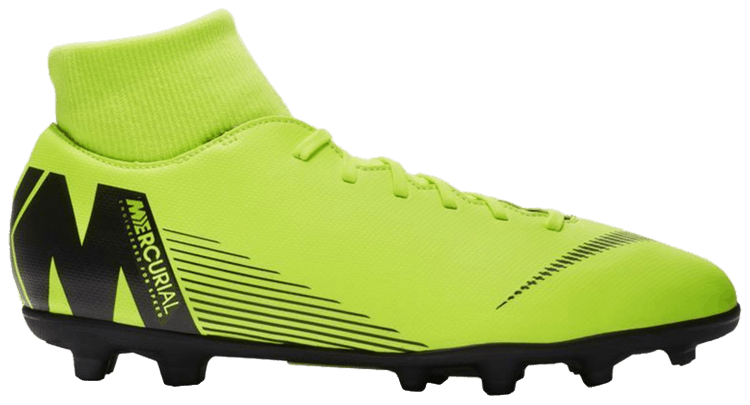 Nike Mercurial Superfly 6 Club FG MG Volt Black