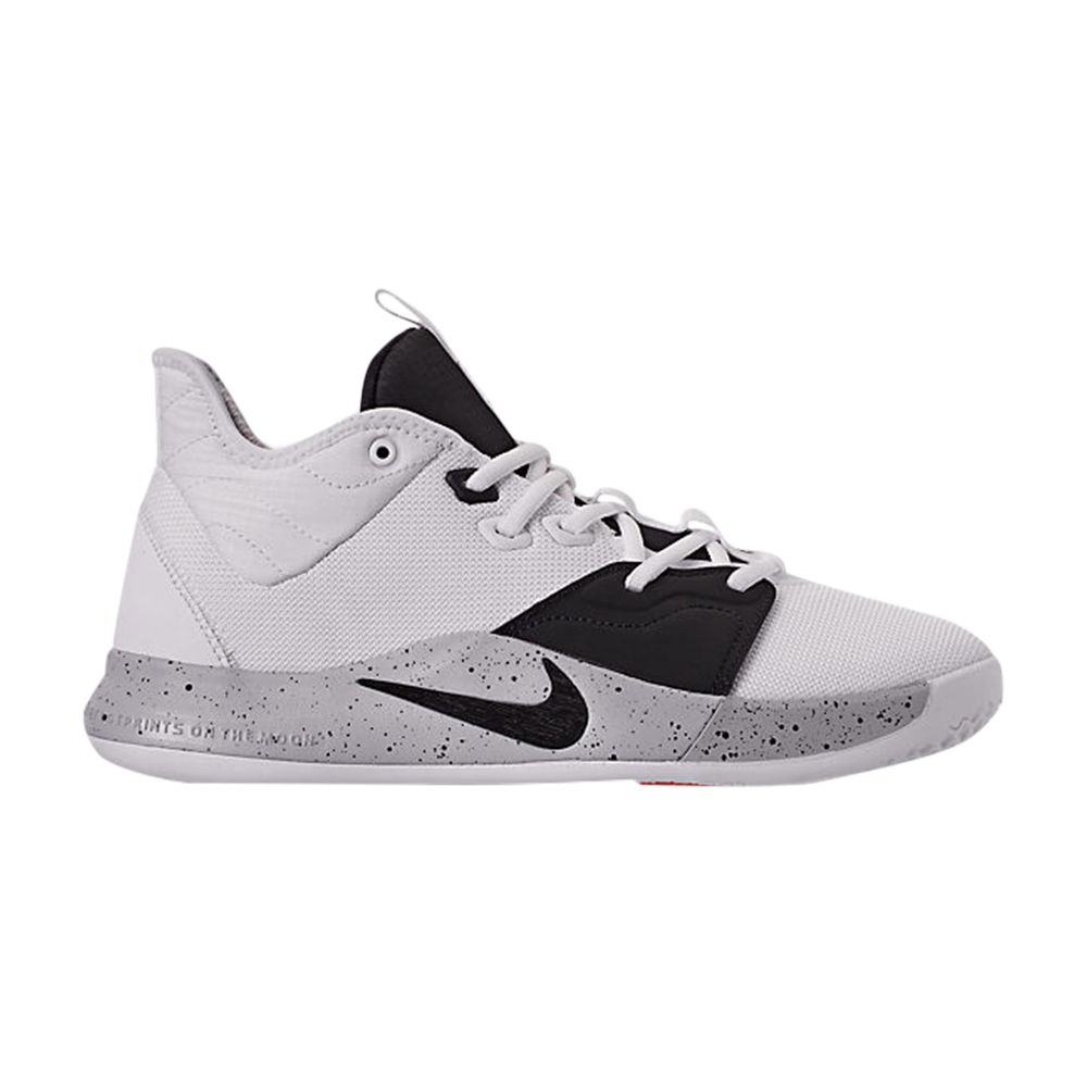 Nike PG 3 'Moon Surface' | White | Men's Size 7