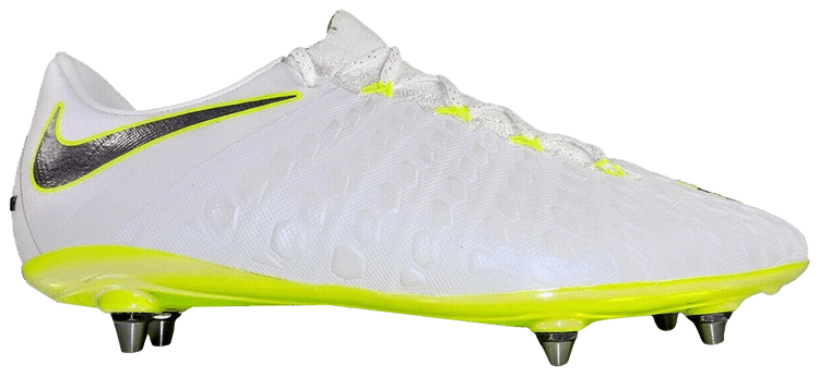Nike Hypervenom Phantom 3 SG White Silver Volt