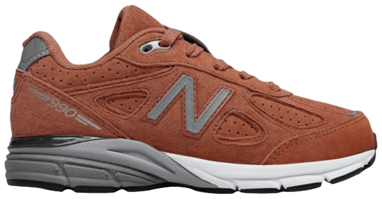 New Balance 990v4 Kid Orange Grey