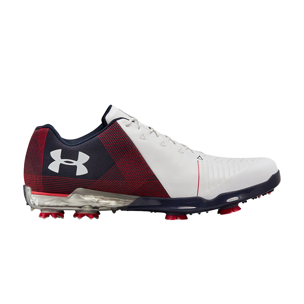 Pre-owned Under Armour Spieth 2 'white Navy Red'