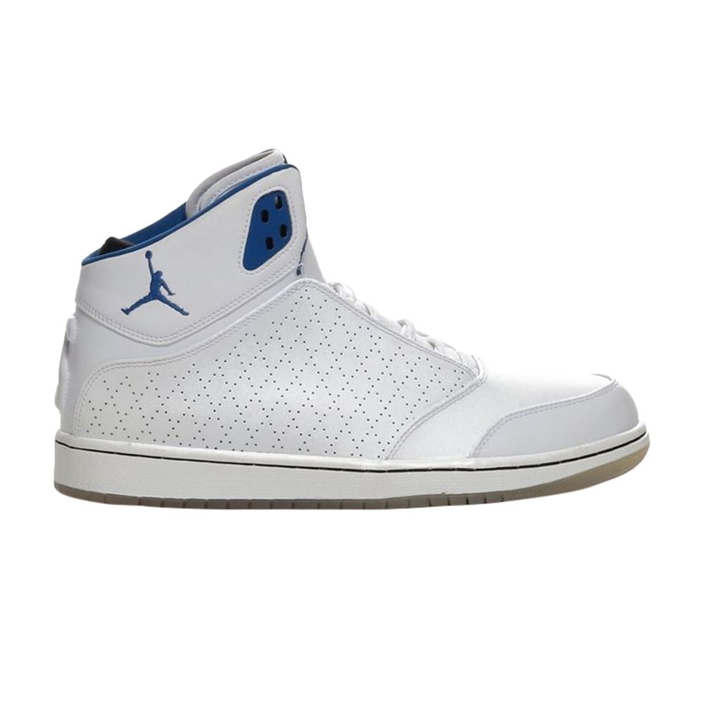 Pre-owned Air Jordan Jordan 1 Flight 5 Premium 'white Team Royal' | Men's Size 9