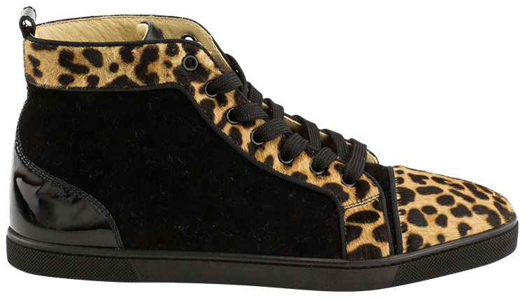 Christian Louboutin Wmns Louis Flat Pony Hair 'Leopard'