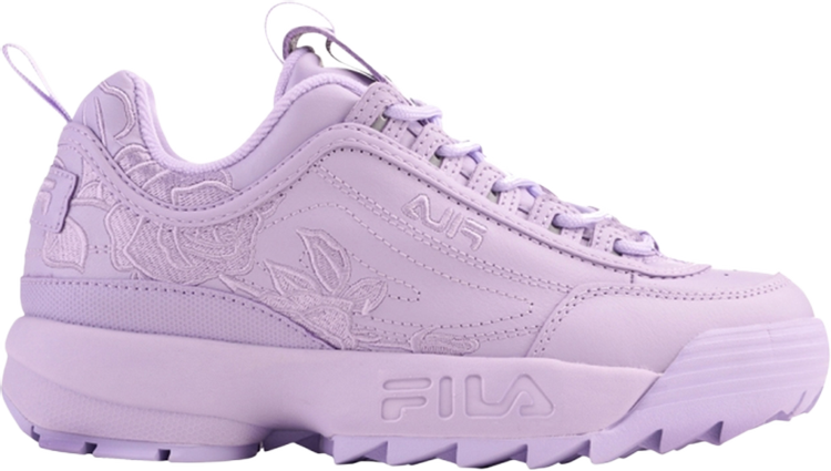 Wmns Disruptor 2 Embroidery 'Purple Floral'