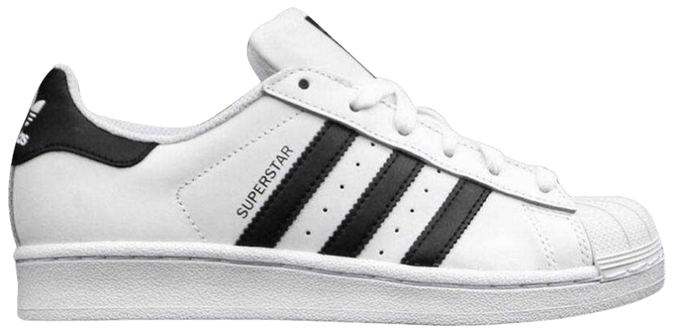 Adidas Superstar J White Black