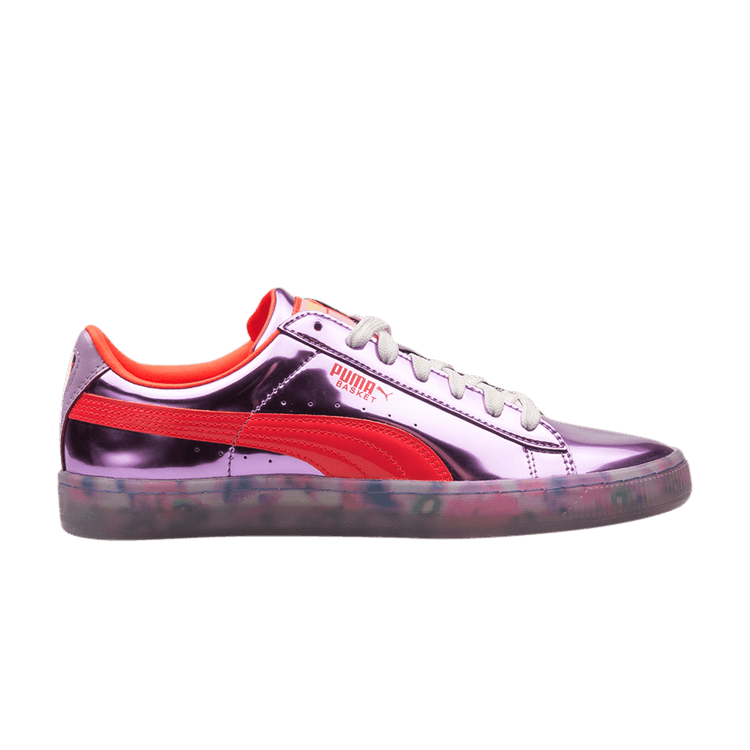 Size 6.5 Sophia Webster x Wmns Basket Candy Princess Metallic Pink Fiery Coral