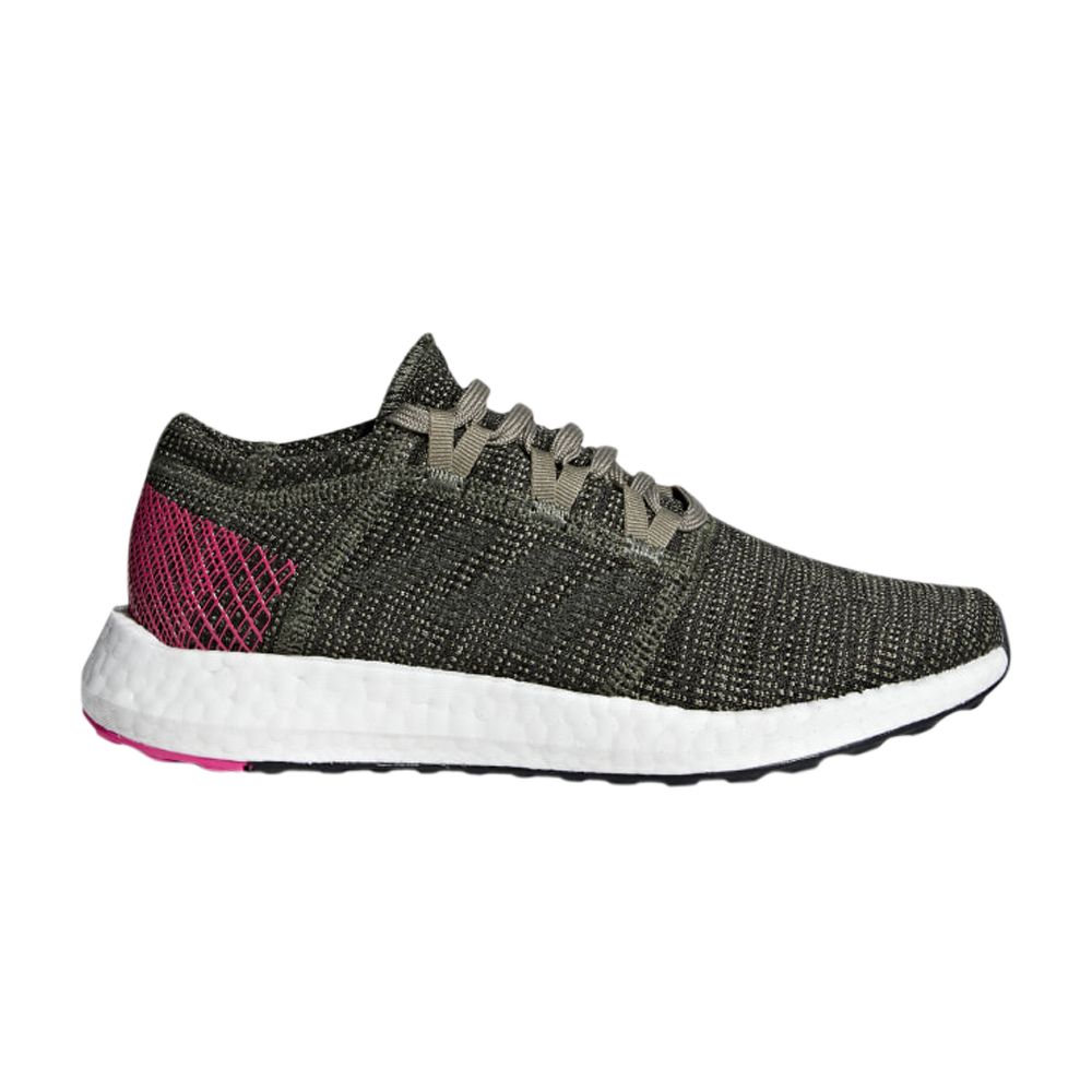 Pre-owned Adidas Originals Adidas Pureboost Go J 'trace Cargo Pink' | Green | Kid's Size 7