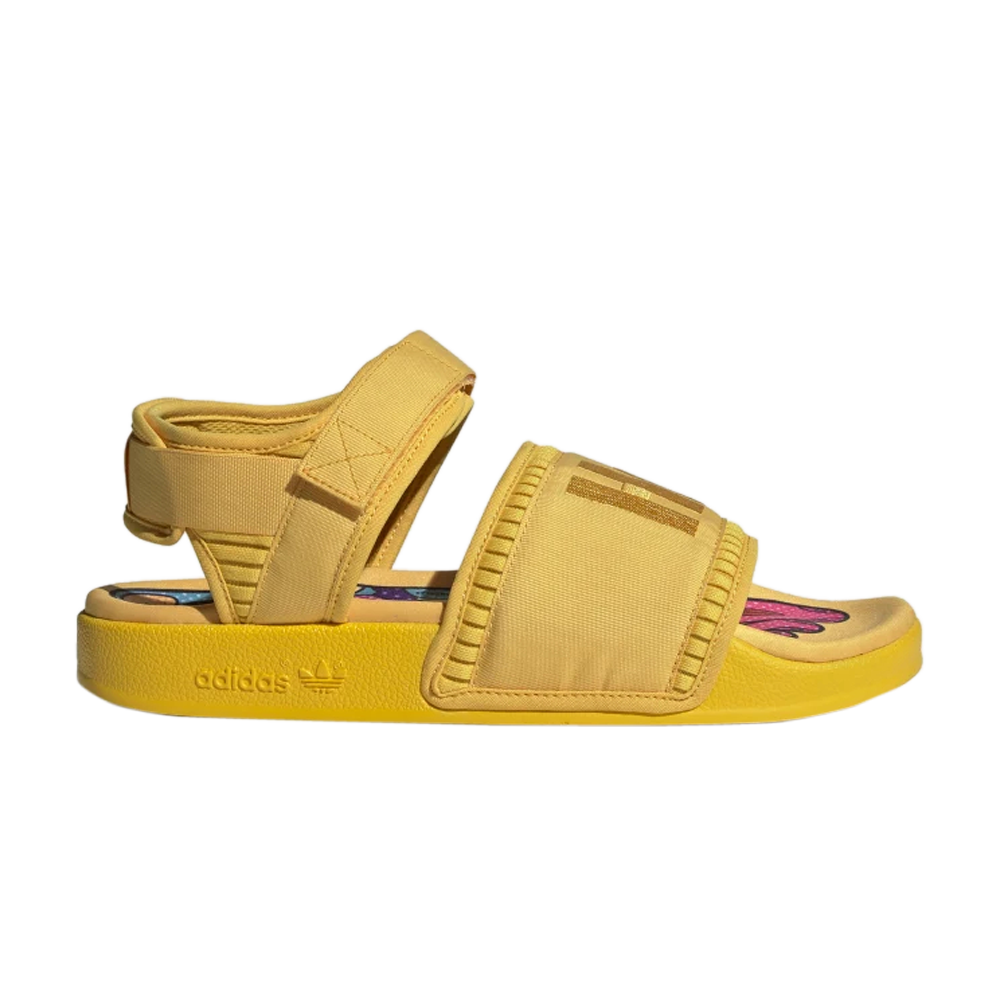 Pre-owned Adidas Originals Pharrell X Adilette 2.0 Sandal 'bold Gold'