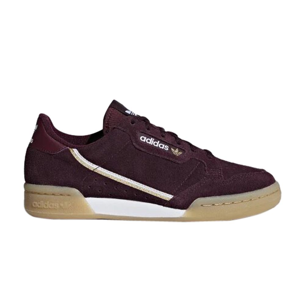 adidas Continental 80 J 'Maroon' | Red | Kid's Size 7 - G27903