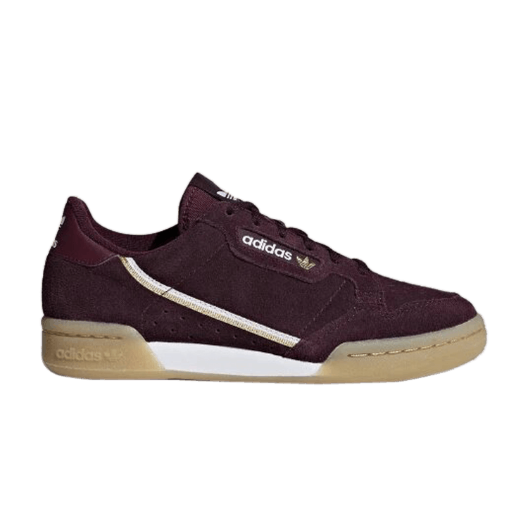 Maroon adidas continental online