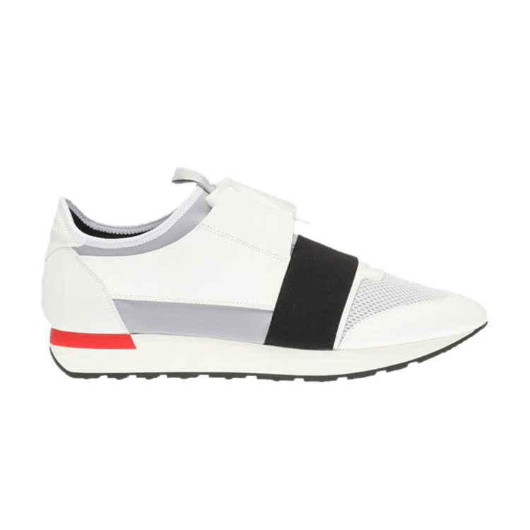 Buy Balenciaga Race Runner White Black Grey 535391 W0YXS 9057 GOAT CA