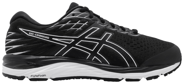 Asics Gel Cumulus 21 2E Wide Black White