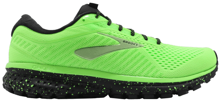 Pac Man x Brooks Ghost 12 Green Black