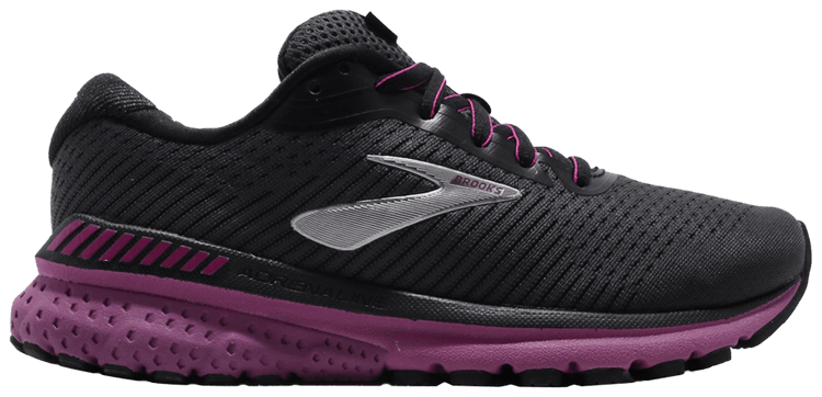 Brooks Wmns Adrenaline GTS 20 Wide Black Purple