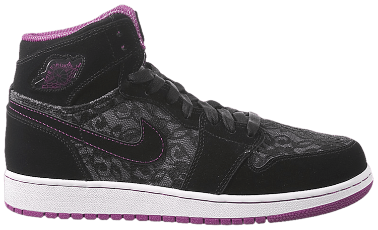 Buy Air Jordan 1 Retro High GS Black Red Plum 332148 001 GOAT SA