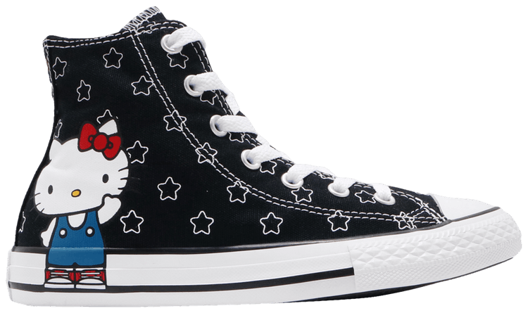 Converse Hello Kitty x Chuck Taylor All Star Hi PS Black