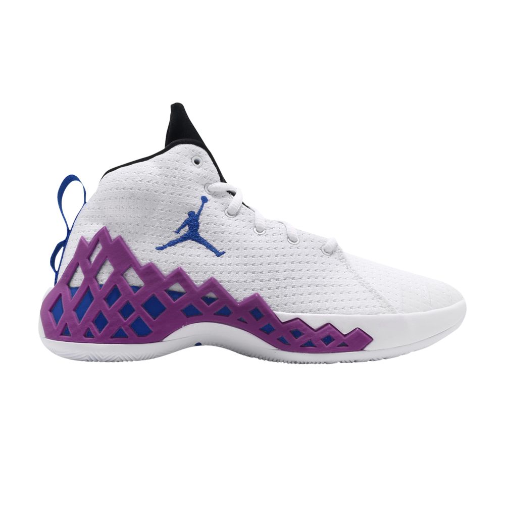 Jordan Jumpman Diamond Mid PF 'Hyper Violet' | White | Men's Size 9.5