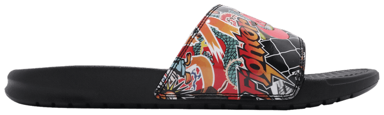 Nike Benassi JDI Print Ember Glow