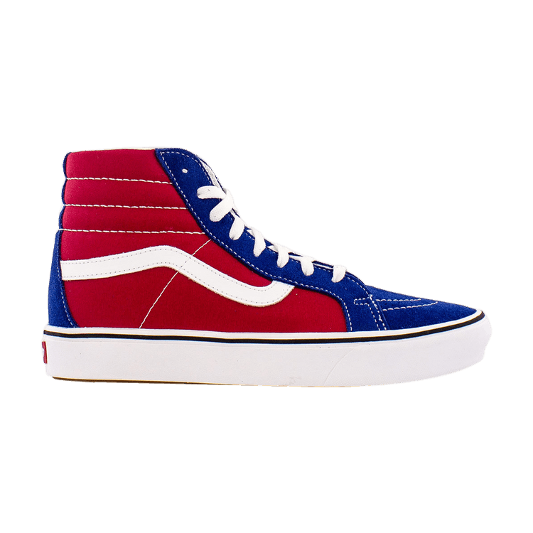 Buy Sk8 Hi ComfyCush Chili Pepper True Blue VN0A3WMCVX5 GOAT