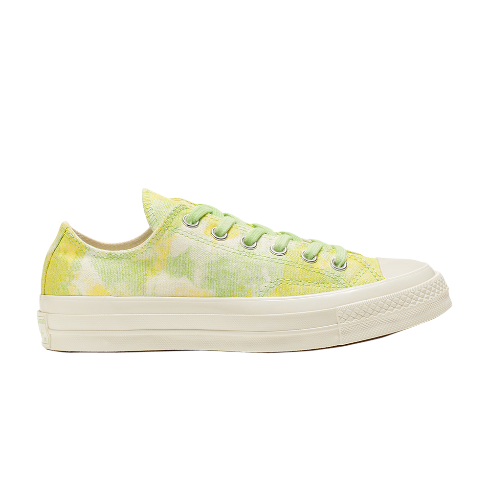 Pre-owned Converse Wmns Chuck 70 Ox 'beach Dye - Light Aphid Green' In Yellow