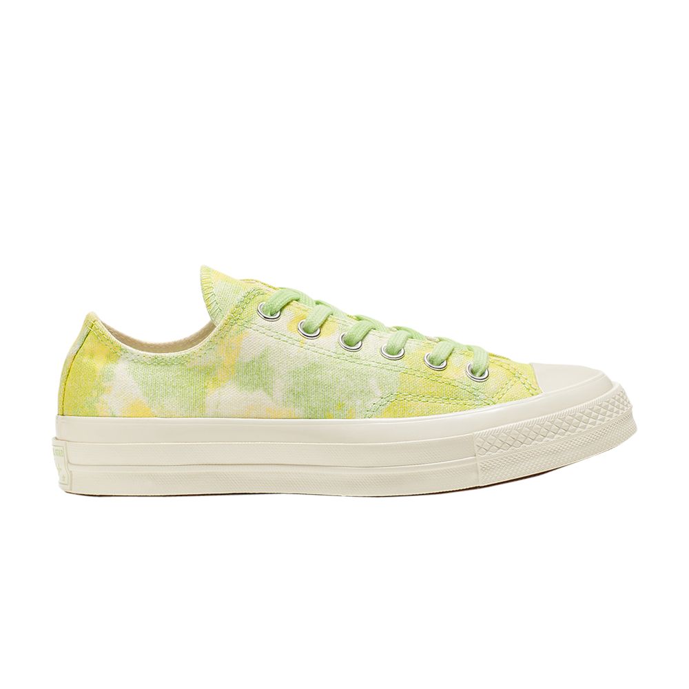 Pre-owned Converse Wmns Chuck 70 Ox 'beach Dye - Light Aphid Green' In Yellow