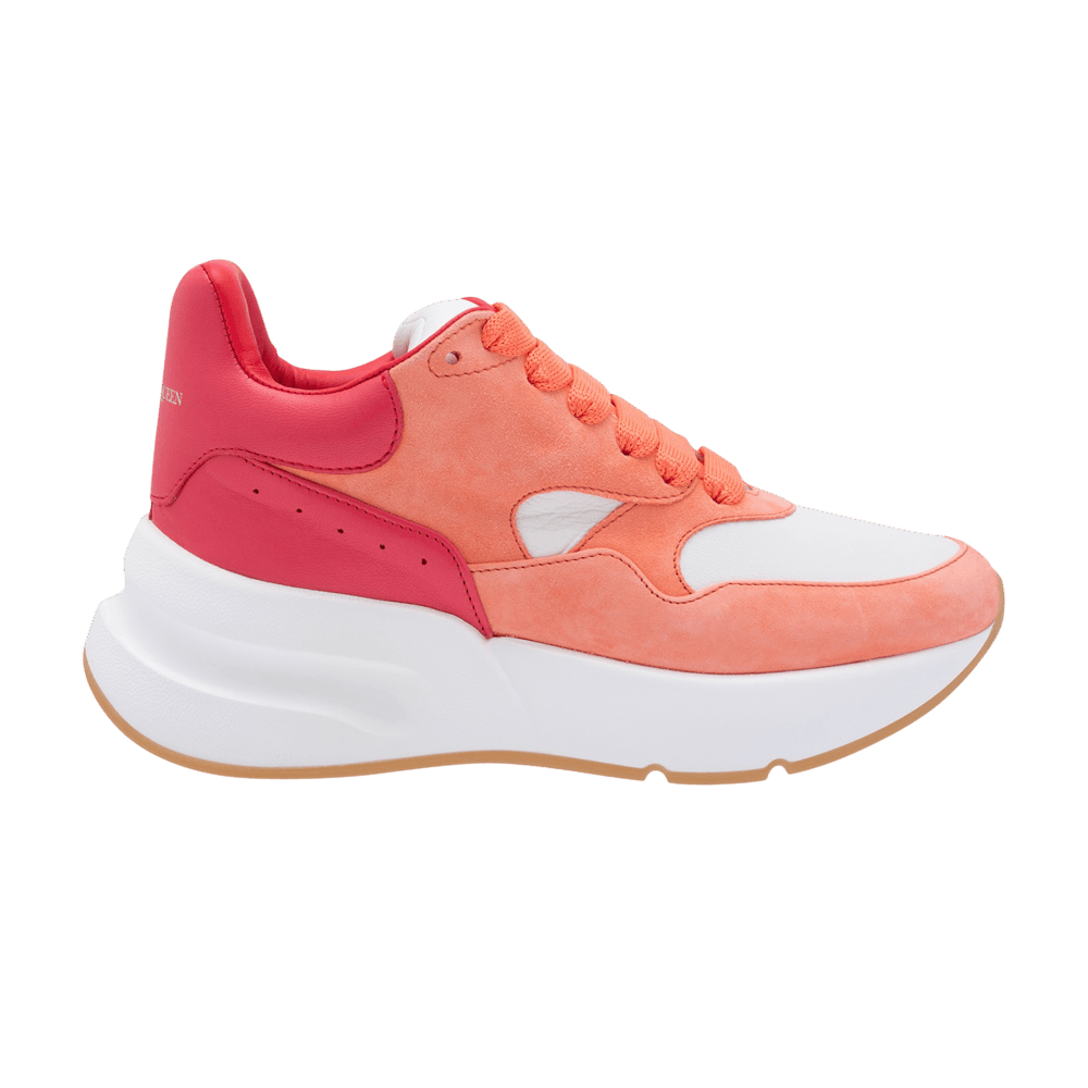 alexander mcqueen sneakers peach