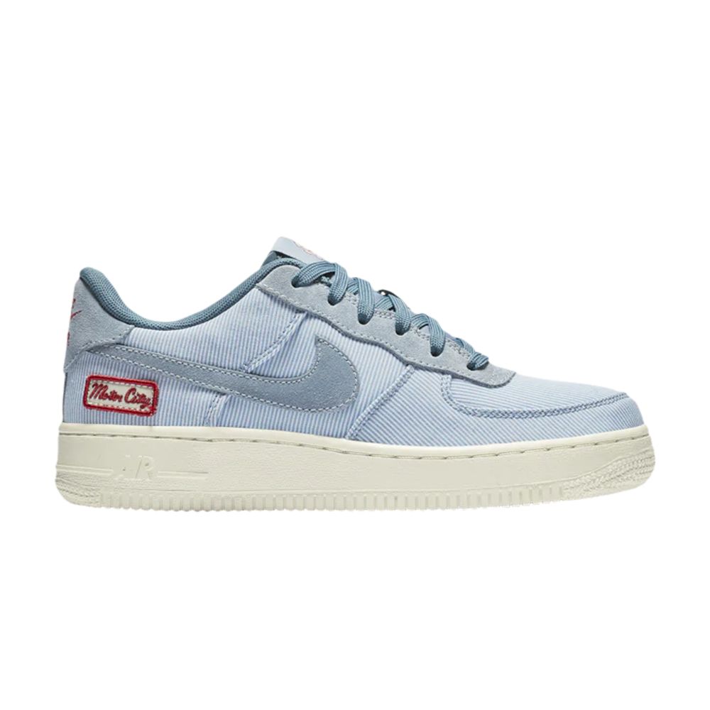 Nike Air Force 1 LV8 GS 'Detroit Home' | Blue | Kid's Size 4.5 - CI4426-400