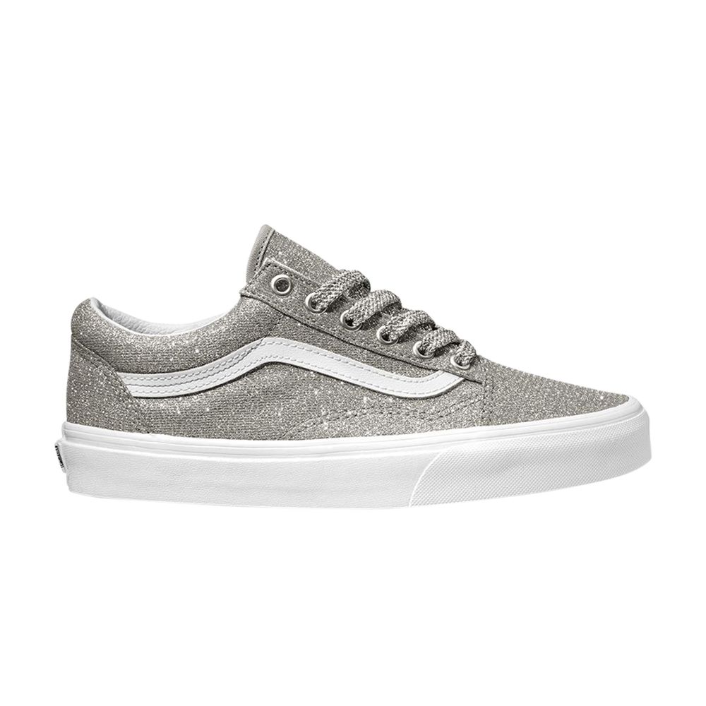 Vans Old Skool Lurex Glitter 'Silver' | Men's Size 4