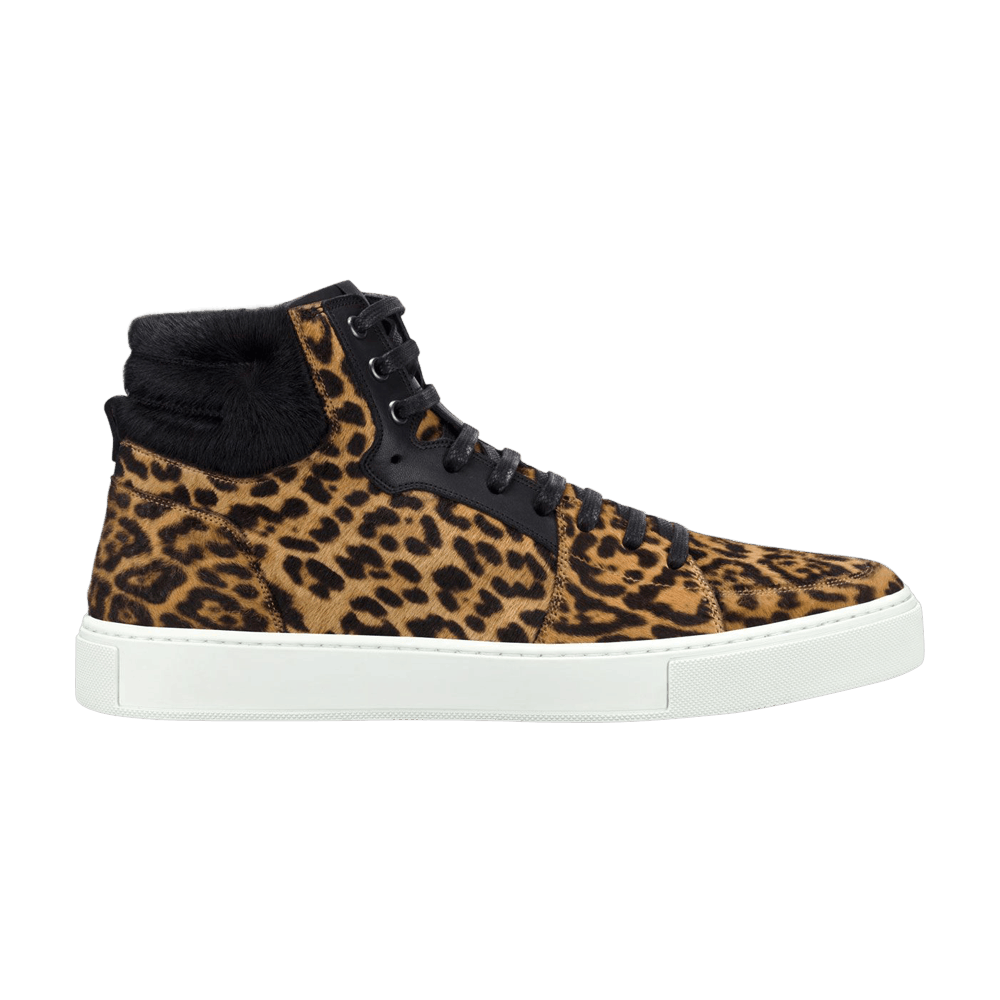 ysl sneakers leopard