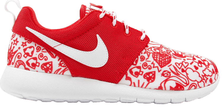 Nike roshe one print GS”Valentine” 24㎝ Buy Roshe One Print GS 'Valentine's Day' - 677784 605 | GOAT