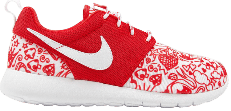 Buy Roshe One Print GS 'Valentine's Day' - 677784 - Red | GOAT