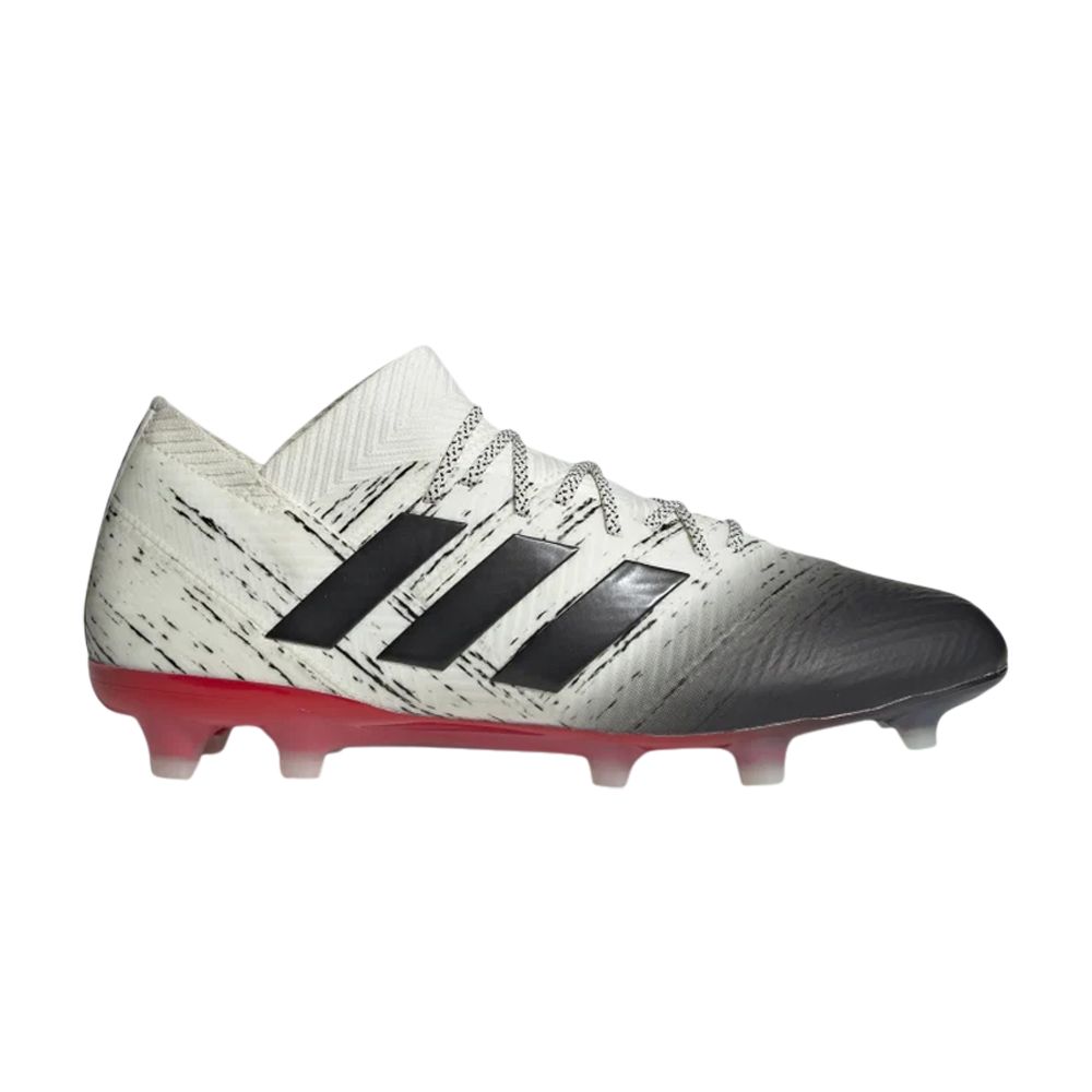 adidas Nemeziz 18.1 FG 'Off White Black' | Men's Size 8 - BB9425