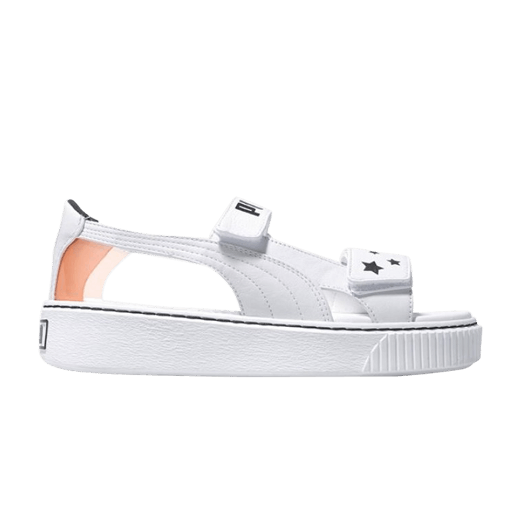 Buy Wmns Sophia Webster x Platform Sandal White Black Orange 364709 01 GOAT